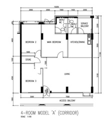 Blk 668 Eunos Damai Ville (Bedok), HDB 4 Rooms #564127711